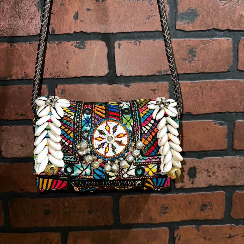Boho Banjara Embroidery Patch Work Handbag